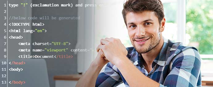 site web en HTML