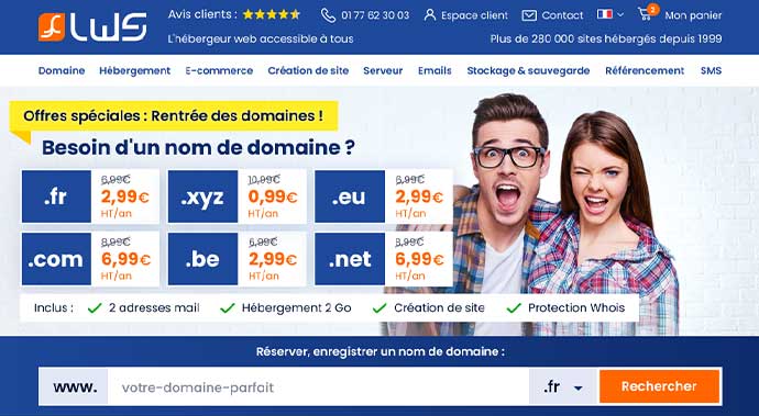 nom de domaine
