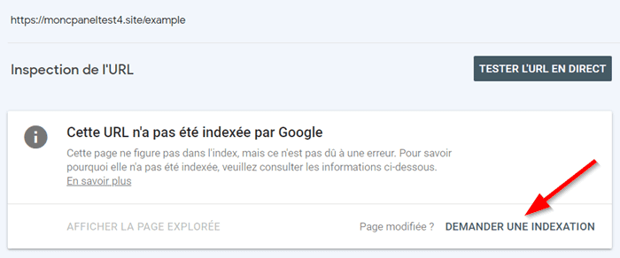 demander l'indexation par les moteurs de recherche