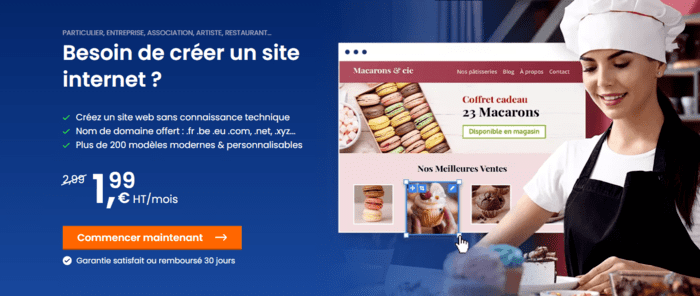 créer un site internet