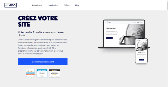 créer un site gratuit
