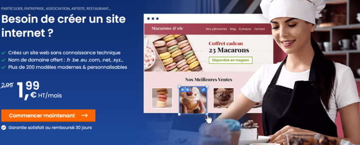 Avis SiteBuilder Pro 