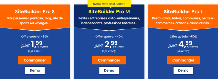 créateur de site web