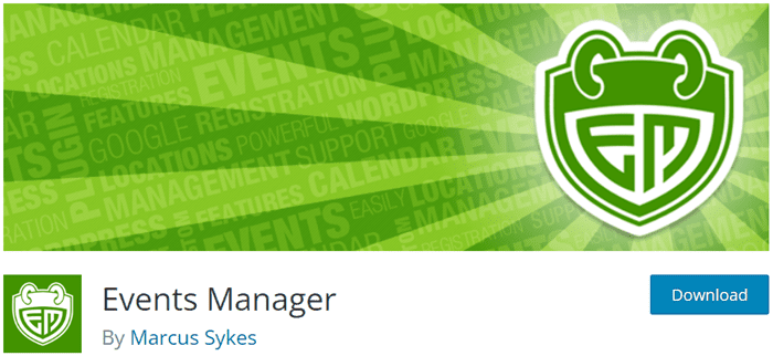 Events Manager