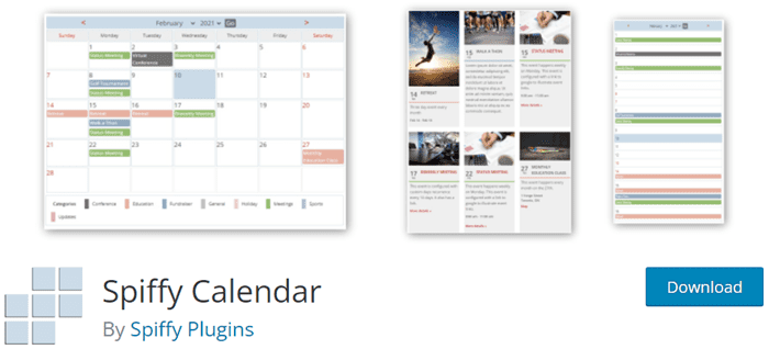 Spiffy Calender