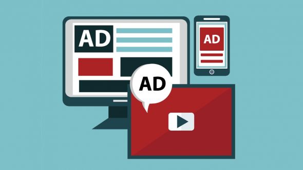 pub sur vidéo