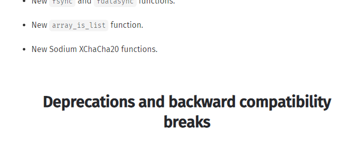 fsync et datasync PHP 8.1