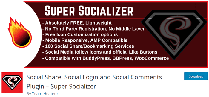 Super socialiser