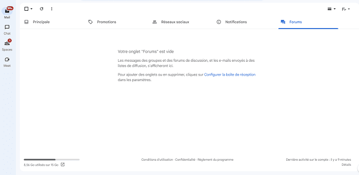 adresse email