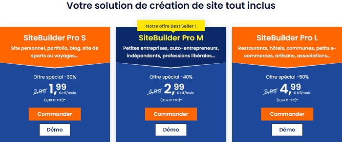 création d'un site internet