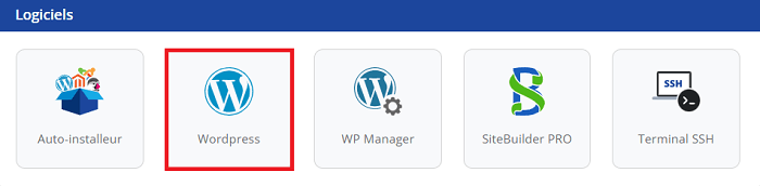créer un site WordPress