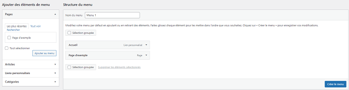 créer un site WordPress