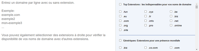nom de domaine mémorable