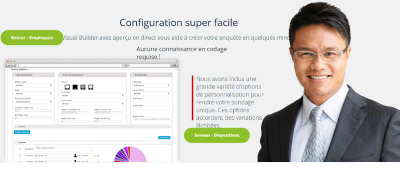 plugins de sondage Modal Survey