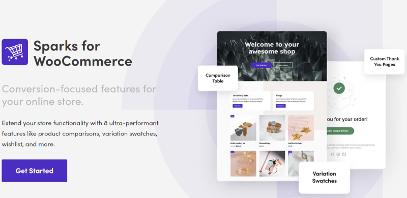 Sparks for WooCommerce