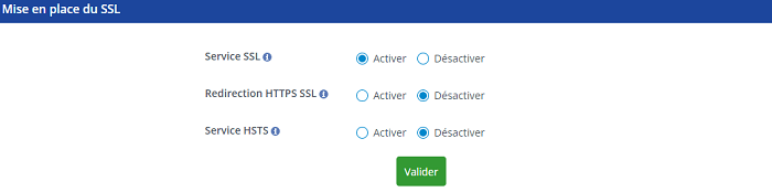 héberger un site web