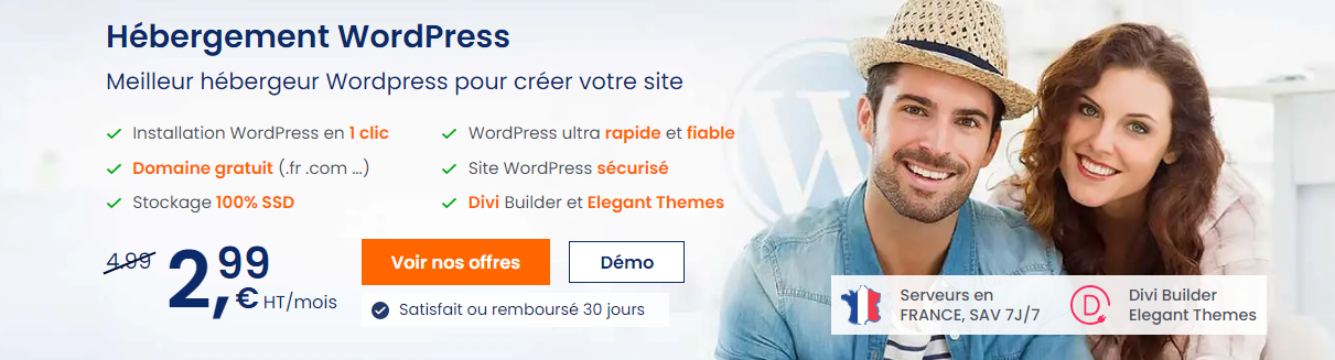 Hébergement WordPress LWS