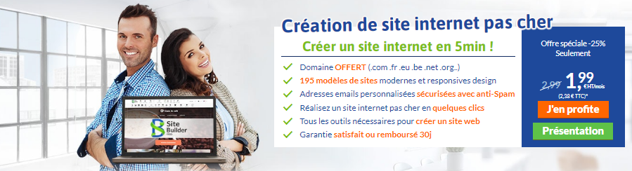 Création de site internet pas cher avec LWS