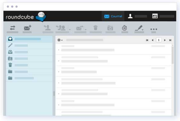 Webmail professionnel avec roundcube