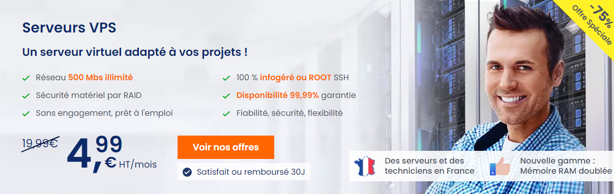 Serveur VPS LWS