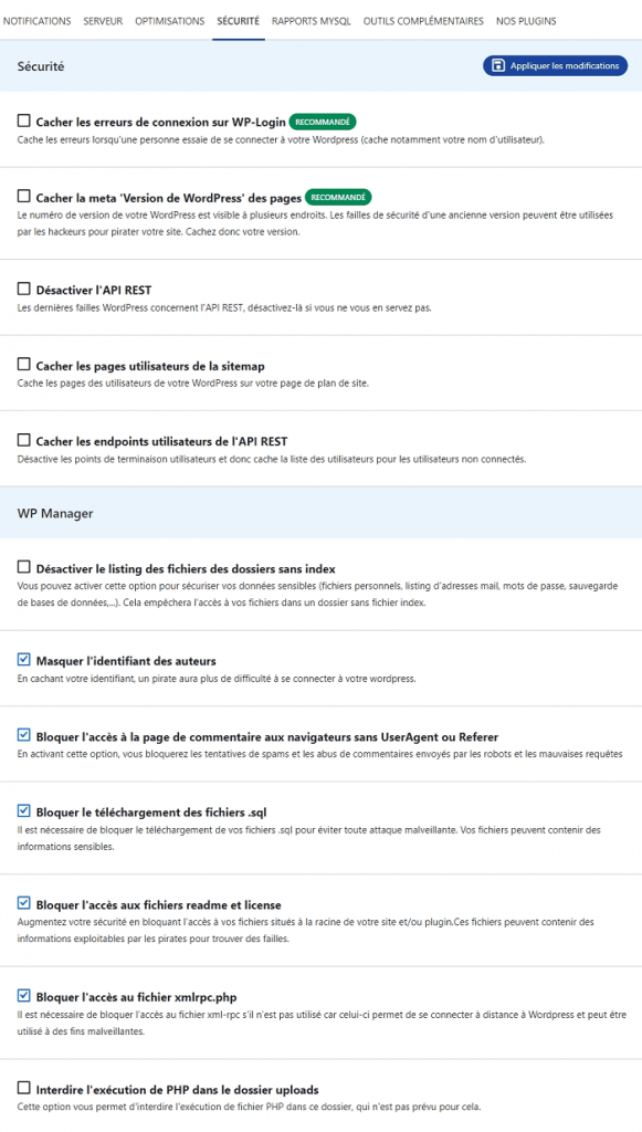Bénéficiez de nombreuses options pour sécuriser votre site avec LWS Tools Bénéficiez de nombreuses options pour sécuriser votre site avec LWS Tools
