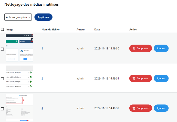 Nettoyage des médias non utilisés avec LWS CLeaner Nettoyage des médias non utilisés avec LWS CLeaner