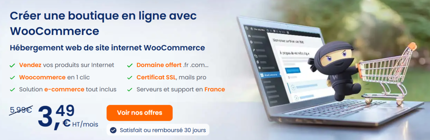 Hébergement WooCommerce LWS pour une boutique en ligne performante