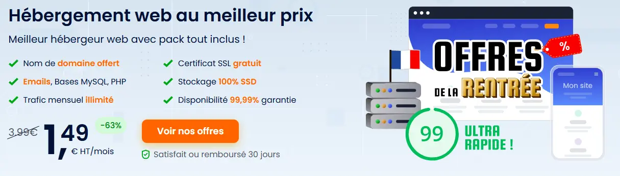 Hébergement web LWS pour une vitesse site web conversion optimale